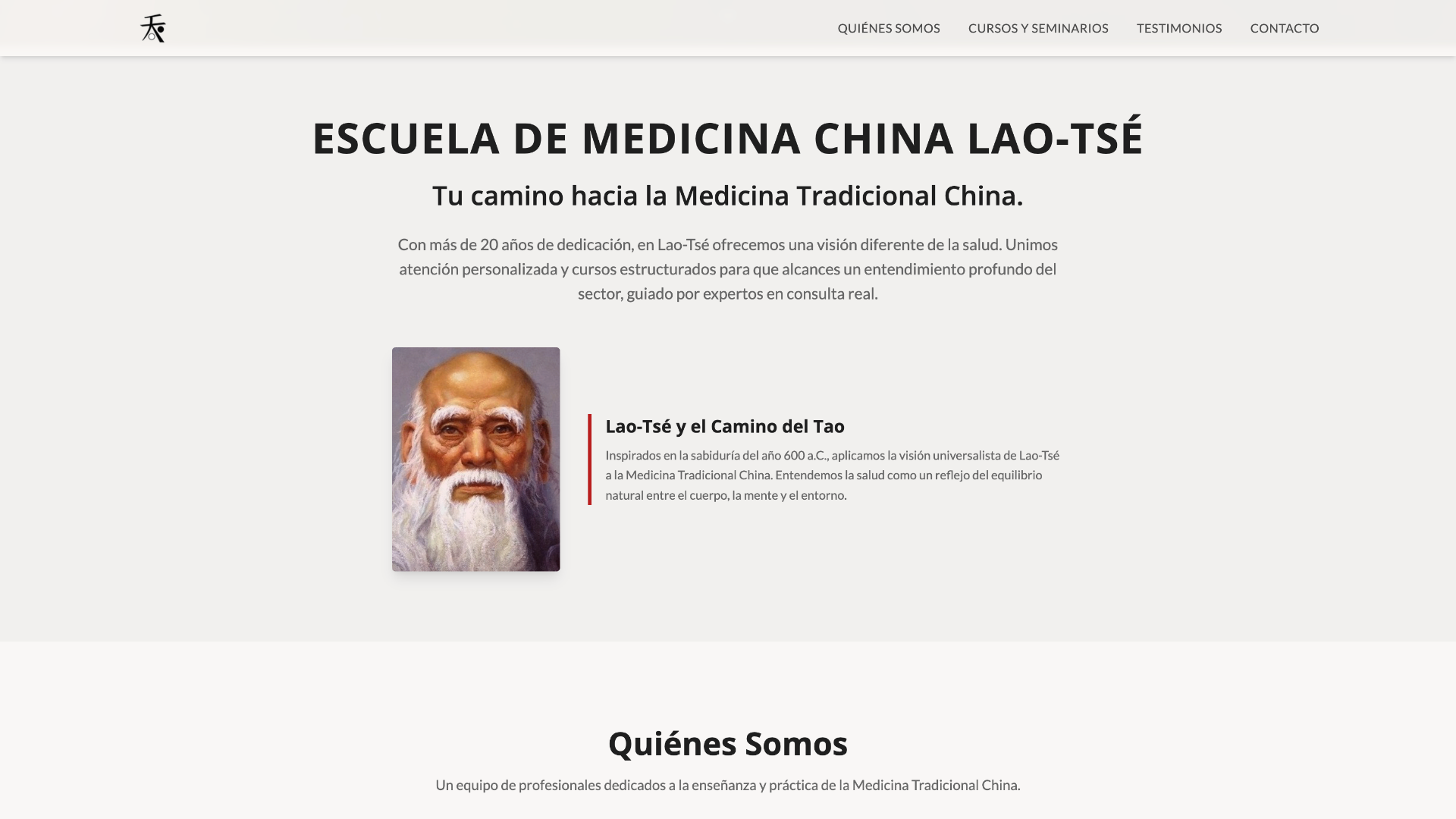 Escuela De Medicina China Lao-Tsé